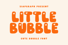 Little Bubble Font