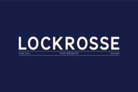 Lockrosse Font Family