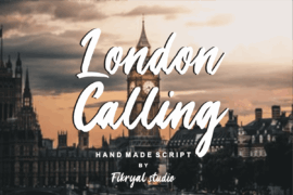 London Calling Font