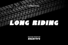 Long Riding Demo Font