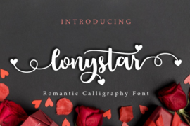 Lonystar Font