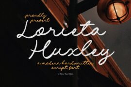 Lorieta Huxley Font