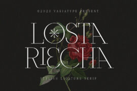 Losta Riecha Demo Font