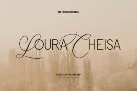Loura Chesia Demo Font