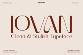 Lovan Font