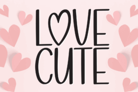 Love Cute Font