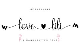 Love Lili Font