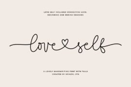 Love Self Font