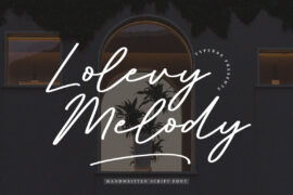 Lovely Melody – Personal Use Font
