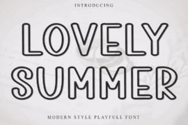 Lovely Summer Font