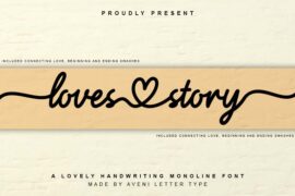 Loves Story Font