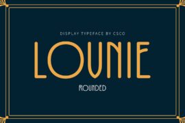 Lovnie Rounded Demo Font
