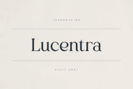 Lucentra Font