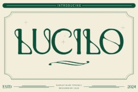 Lucilo Blur Demo Font
