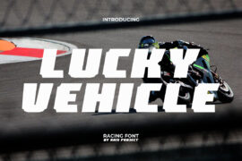 Lucky Vehicle Demo Font