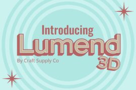 Lumend 3D Demo Font