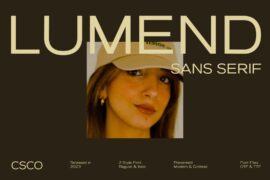 Lumend Demo Font