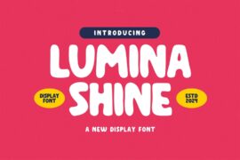 LUMINA SHINE Font
