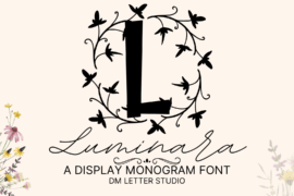 Luminara Monogram Font