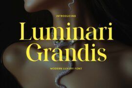 LuminariGrandis Font