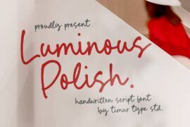 Luminous Polish Font