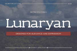 Lunaryan Font