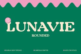 Lunavie Rounded Demo Font
