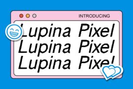 Lupina Pixel Demo Font