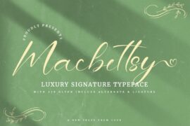 Macbettsy Font
