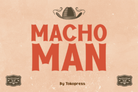 MACHOMAN Font