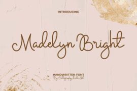 Madelyn Bright Demo Font