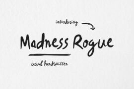 Madness Rogue Font