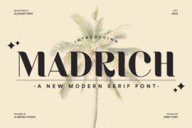 Madrich Font