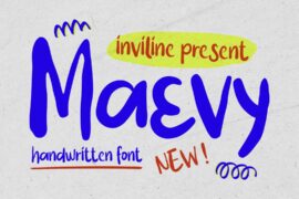 Maevy Font