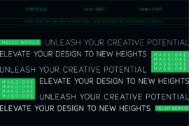 Maggiore Font Family