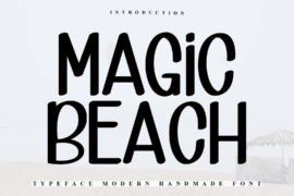 Magic Beach Font