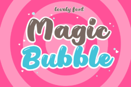 Magic Bubble Font