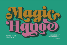 Magic Hanoe Demo Font