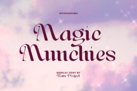 Magic Munchies Demo Font