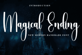 Magical Ending Font