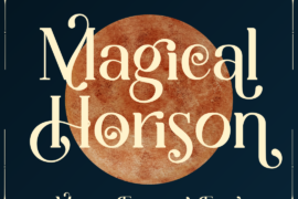 Magical Horison Demo Font