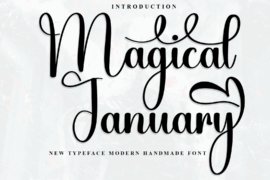 Magical January Font