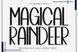 Magical Raindeer Font
