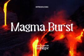 MagmaBurstDemo Font