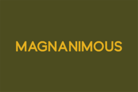 Magnanimous Font