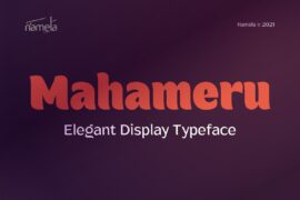 Mahameru DEMO Font Family