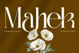 Mahek Demo Version Font