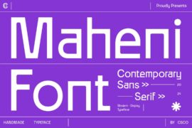 Maheni Demo Font