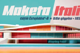 Maketa IT Font