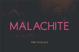 Malachite Font
